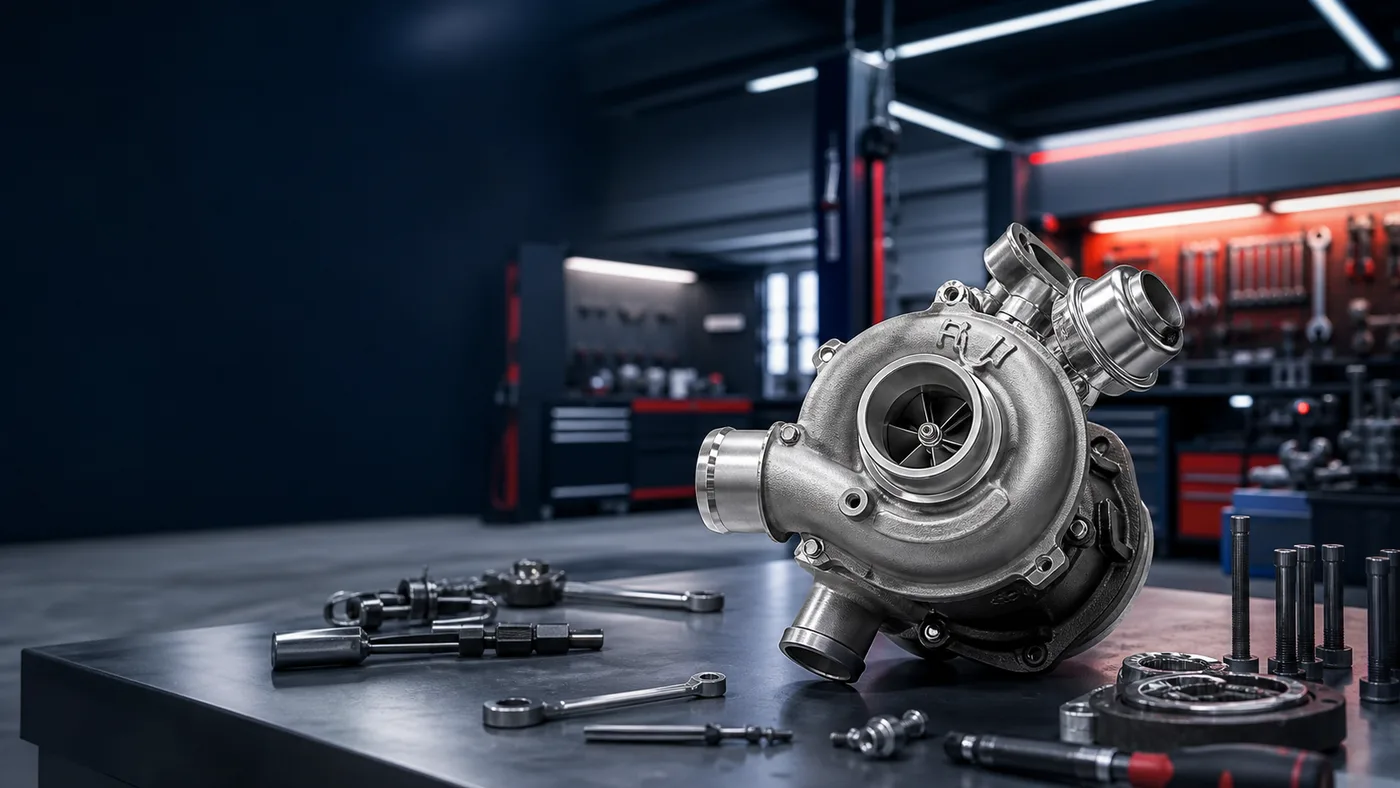 Antalya turbo servisi atölyesinde turbo tamiri ve turbo revizyonu